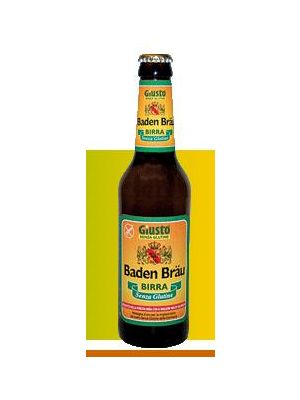 Giusto Birra Baden Brau senza Glutine 33 cl 3 bottiglie