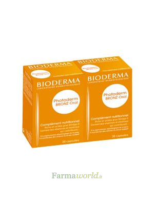 Bioderma Photoderm Oral Bronz 60 cps
