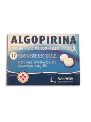 ALGOPIRINA*12CPR 300MG+200MG