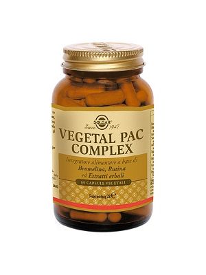 Solgar Vegetal Pac Complex 60 Capsule
