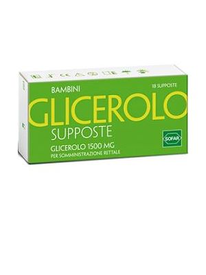 Glicerolo Supp Bb 1500mg 18pz