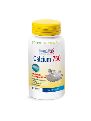 Longlife Calcium 750mg 60 Tavolette