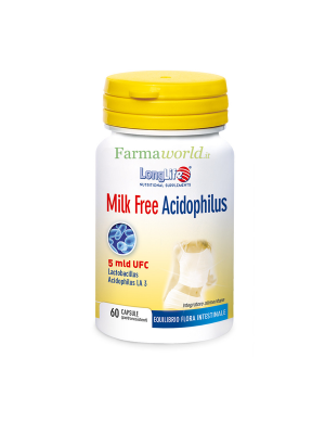 Longlife Milk Free Acidophilus 60 Capsule