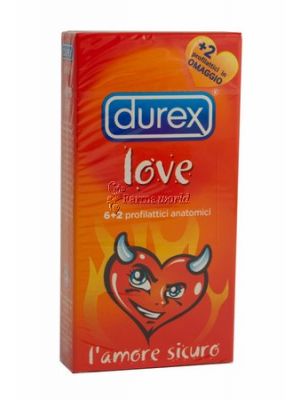 Durex Love 6 profilattici + 2 omaggio