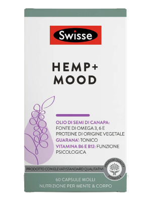 Swisse Hemp+ Mood 60 Capsule molli
