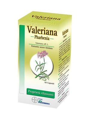 Pharbenia Valeriana Estratto Secco 50 Capsule