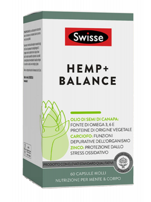 Swisse Hemp+ Balance 60 capsule molli