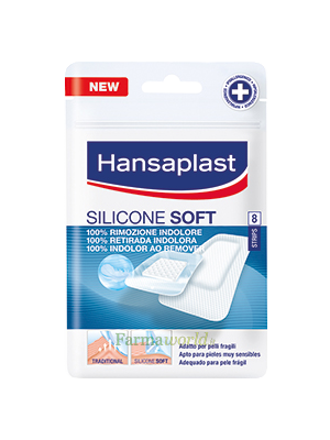 Hansaplast Cerotto Silicone Soft 8pz