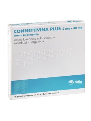 CONNETTIVINA PLUS*10GARZE10x10