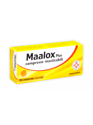 MAALOX PLUS*30CPR MAST Sanofi