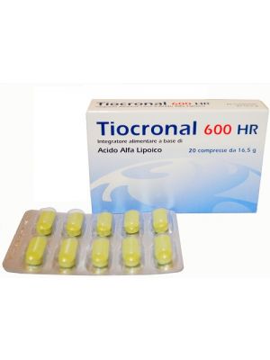 Tiocronal 600 hr 20 Compresse