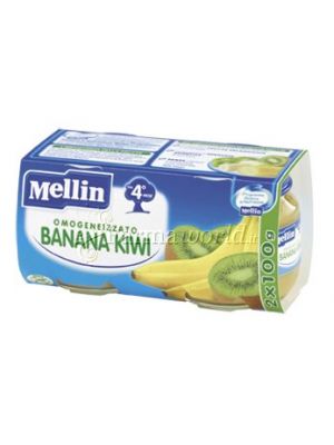 Mellin Omogeinizzato Banana Kiwi 2x100g