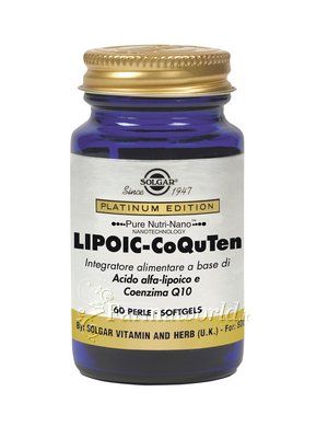 Solgar Lipoic-Coquten 60 capsule