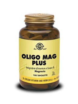 Solgar Oligo  Mag Plus 100 tavolette