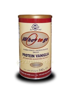 Solgar Protein vaniglia polvere 340 g