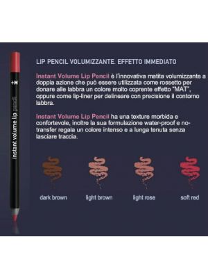 HC Instant Volume Lip Pencil Colore 1 Dark Brown