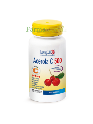 Longlife Acerola C500 30 Tavolette