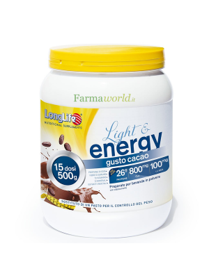 Longlife Light&energy Cacao 500 grammi