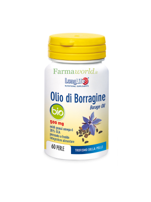 Longlife Olio di Borragine Bio 60 Perle 500 mg